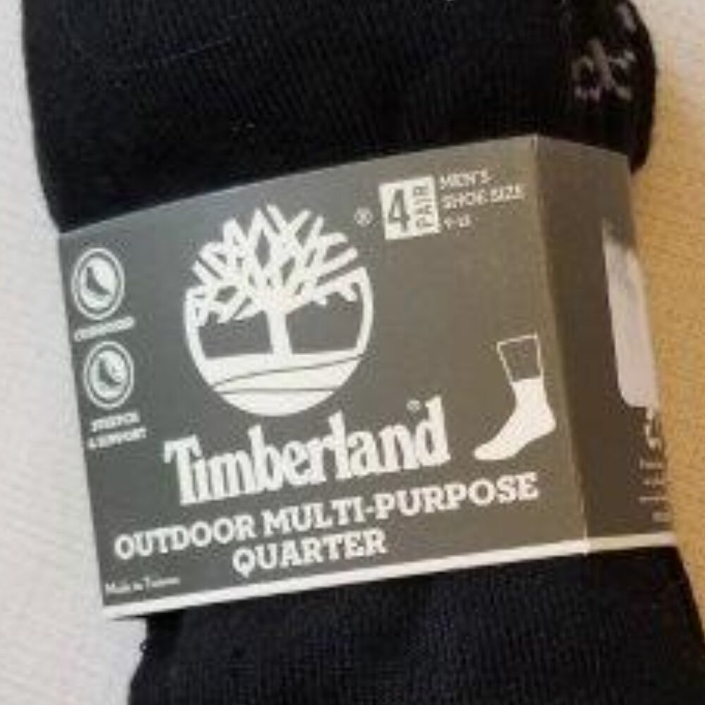 Timberland Outdoor Multi Purpose Quarter Men's Socks - Picture 3 of 4
